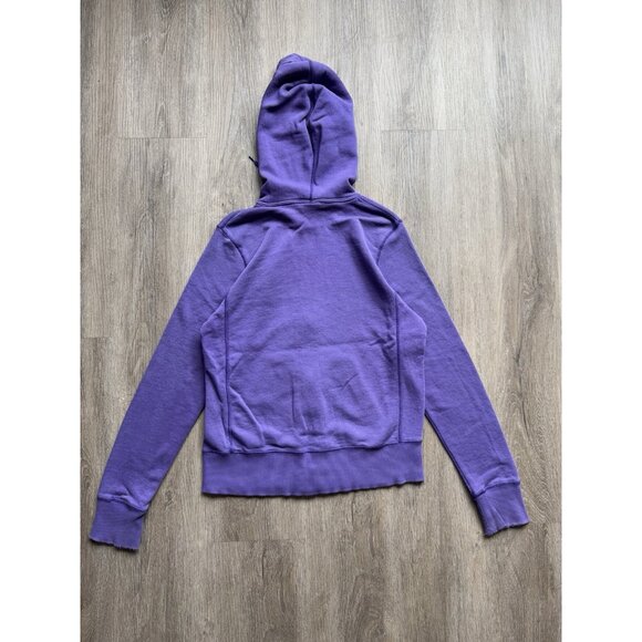 Rare Vintage Y2K Nike Mini Swoosh Full Zip Hoodie Sweater Kids Medium Gym Sports - Picture 2 of 12